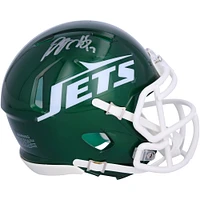 Davante Adams New York Jets Autographed 2024 Speed Mini Helmet