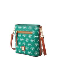 Dooney & Bourke New York Jets Signature Small Zip Crossbody Purse