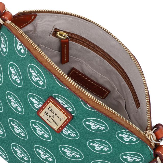 Dooney & Bourke New York Jets Small Zip Crossbody Purse