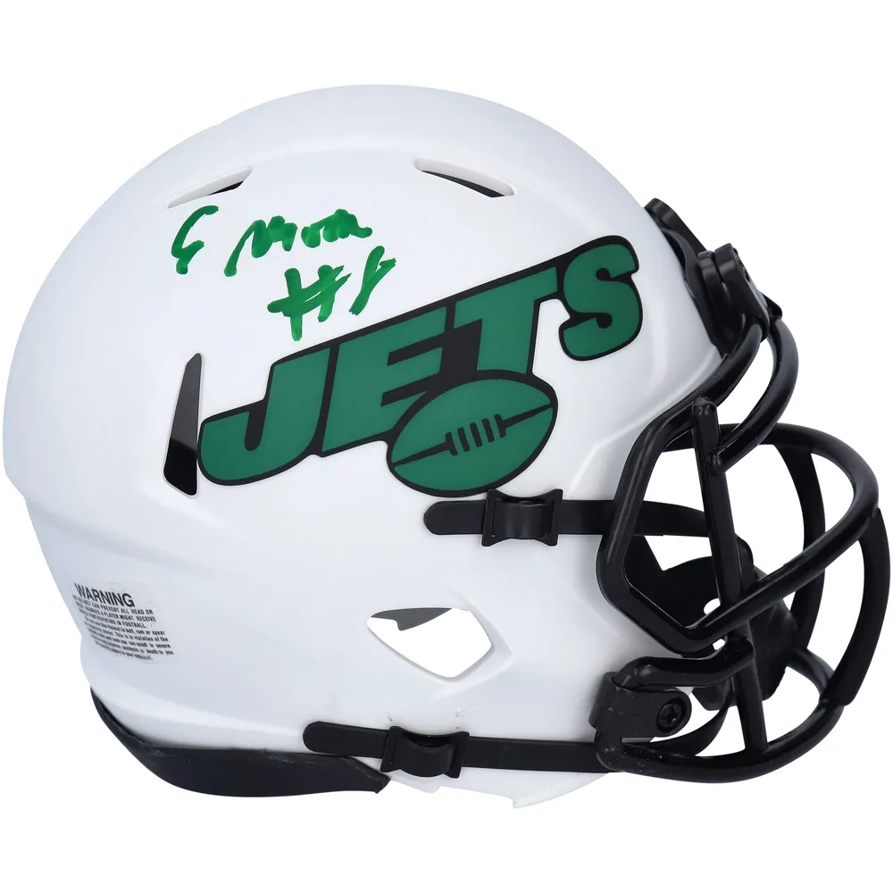 Zach Wilson Autographed Hand Signed Riddell New York Jets