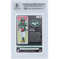 Carte de recrue 9/10 authentifiée 2022 Panini Absolute #106 signée Garrett Wilson New York Jets par les fanatiques de Beckett