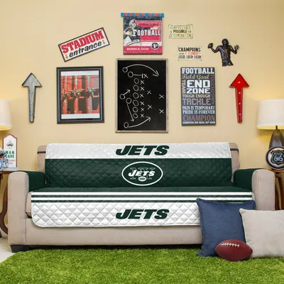 New York Jets Sofa Protector - Green