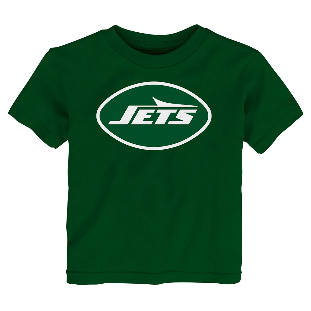 T-shirt vert pour bébé avec logo principal des New York Jets