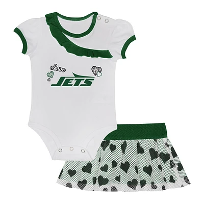 Infant  New York Jets Love My Team Bodysuit & Skirt Set