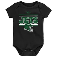 Ensemble de trois bodies pour bébé New York Jets Play Day