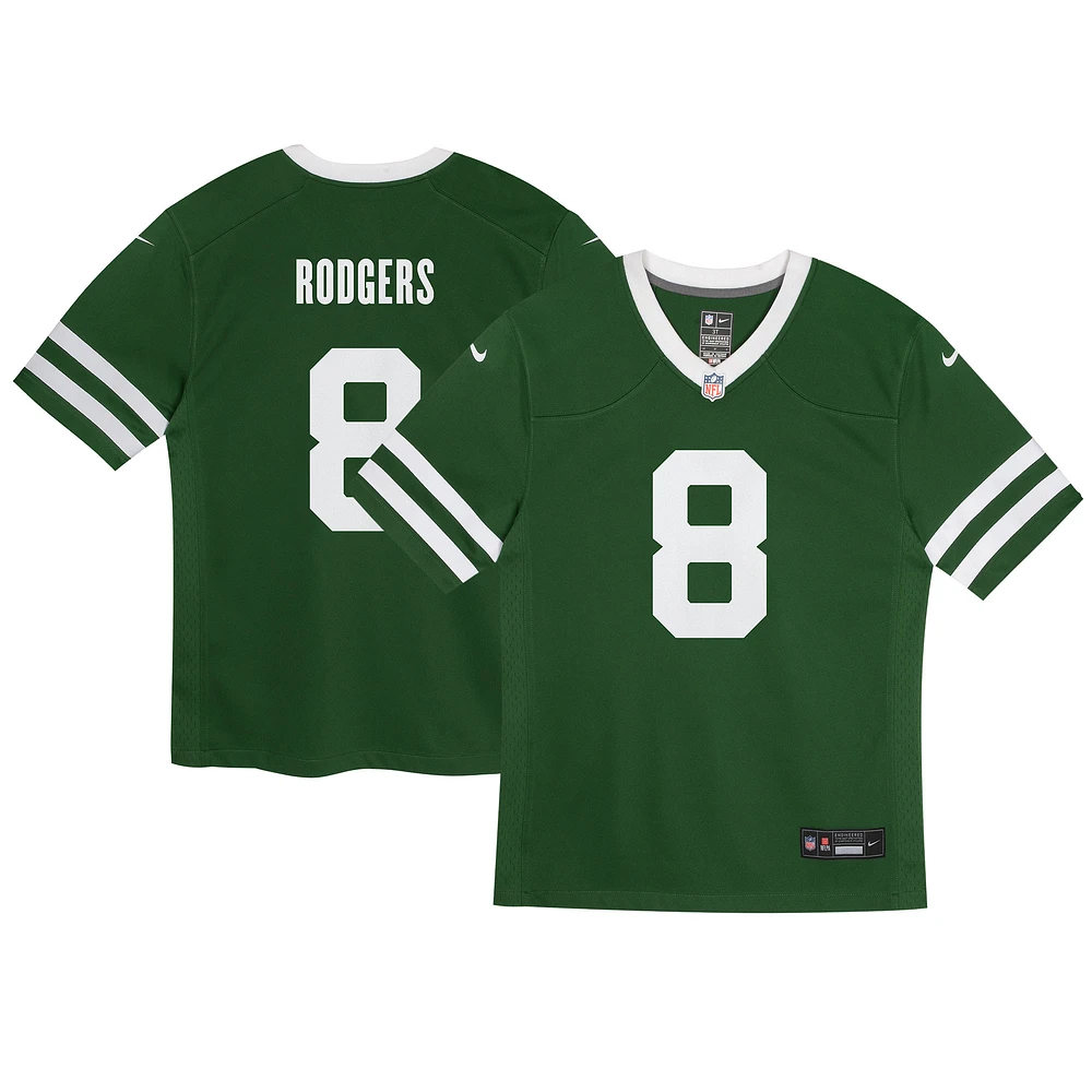 Infant Nike Aaron Rodgers Legacy Green New York Jets Game Jersey