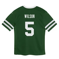 Maillot de match Nike Garrett Wilson Legacy vert New York Jets pour bébé