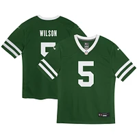 Infant Nike Garrett Wilson Legacy Green New York Jets Game Jersey