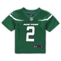 Infant Nike Zach Wilson Gotham Green New York Jets Game Jersey