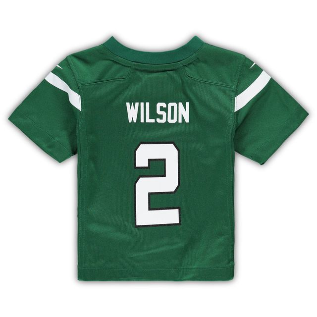 Maillot de match Nike Zach Wilson Gotham vert New York Jets pour bébé