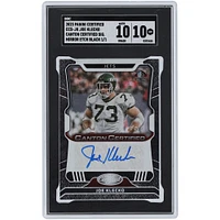 Carte Panini certifiée Canton 2023 autographiée par Joe Klecko des New York Jets, noire #CCS-JK #1/1 SGC authentifiée 10/10