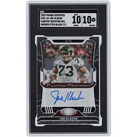 Carte Panini certifiée Canton 2023 autographiée par Joe Klecko des New York Jets, noire #CCS-JK #1/1 SGC authentifiée 10/10