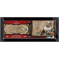 Joe Namath New York Jets Autographed 2011 Topps Five Star Triple GU Relic Platinum #FSSB-JN #1/1 Card