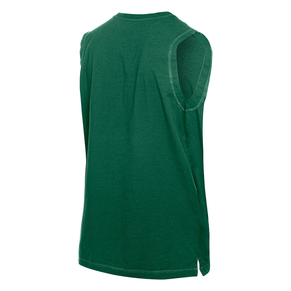 Men's New Era  Green New York Jets Leisure Collection Tank Top