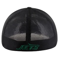 Men's '47 Black New York Jets Blackball Trophy Flex Hat