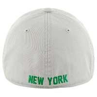 Men's '47 Gray New York Jets Classic Franchise Legacy Fitted Hat