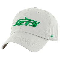 Casquette ajustée '47 gris New York Jets Classic Franchise Legacy pour hommes