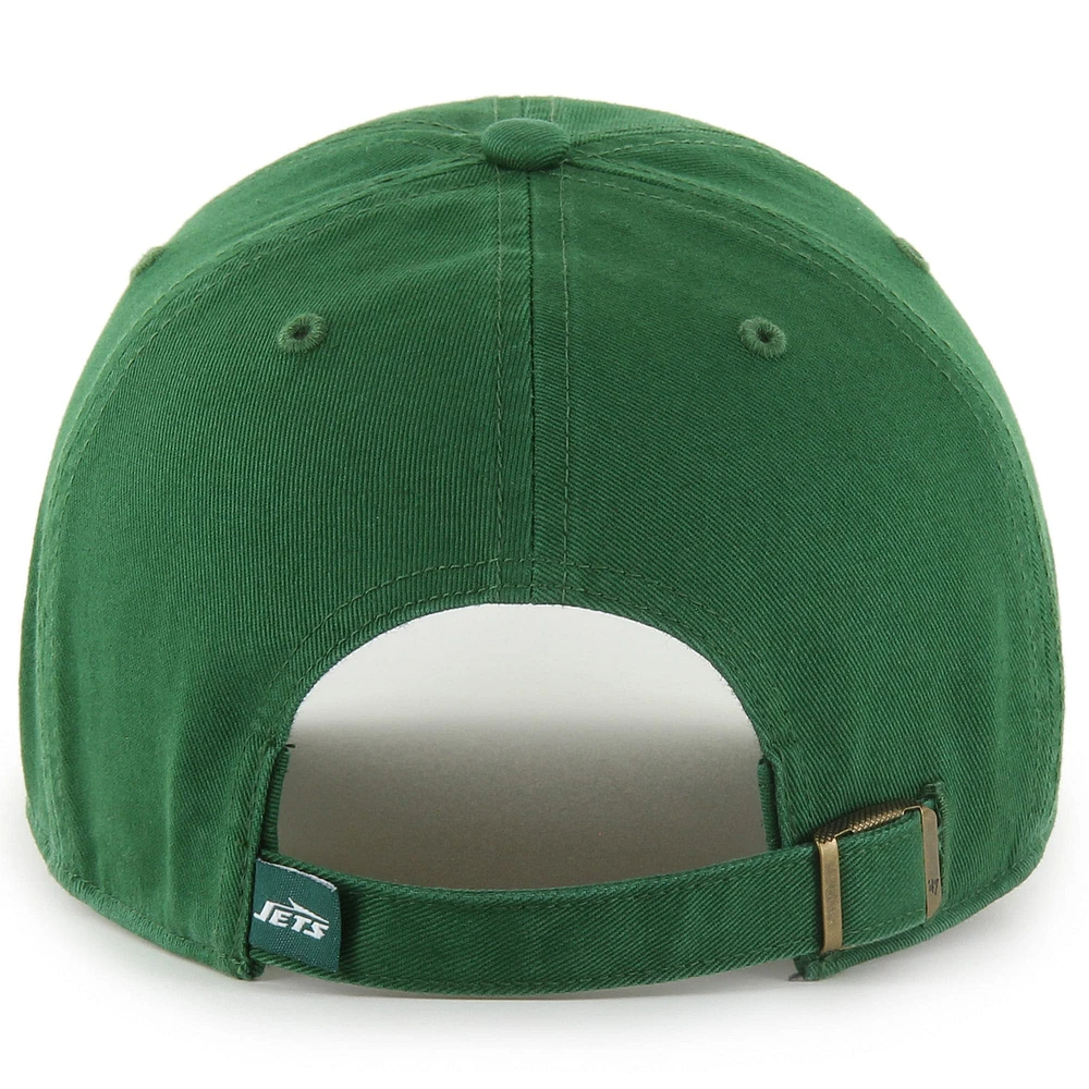 Men's '47 Green New York Jets Clean Up Primary Adjustable Hat