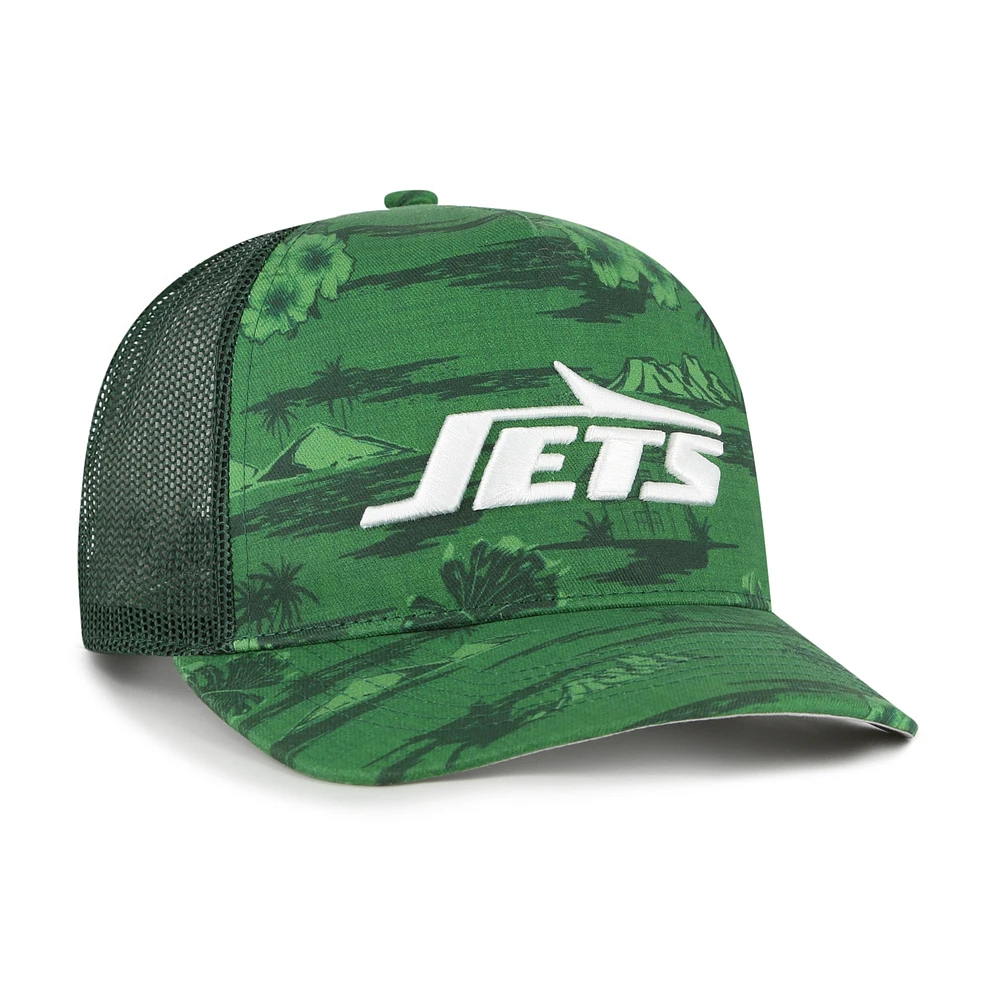 Men's '47  Green New York Jets Fiji Trucker Adjustable Hat