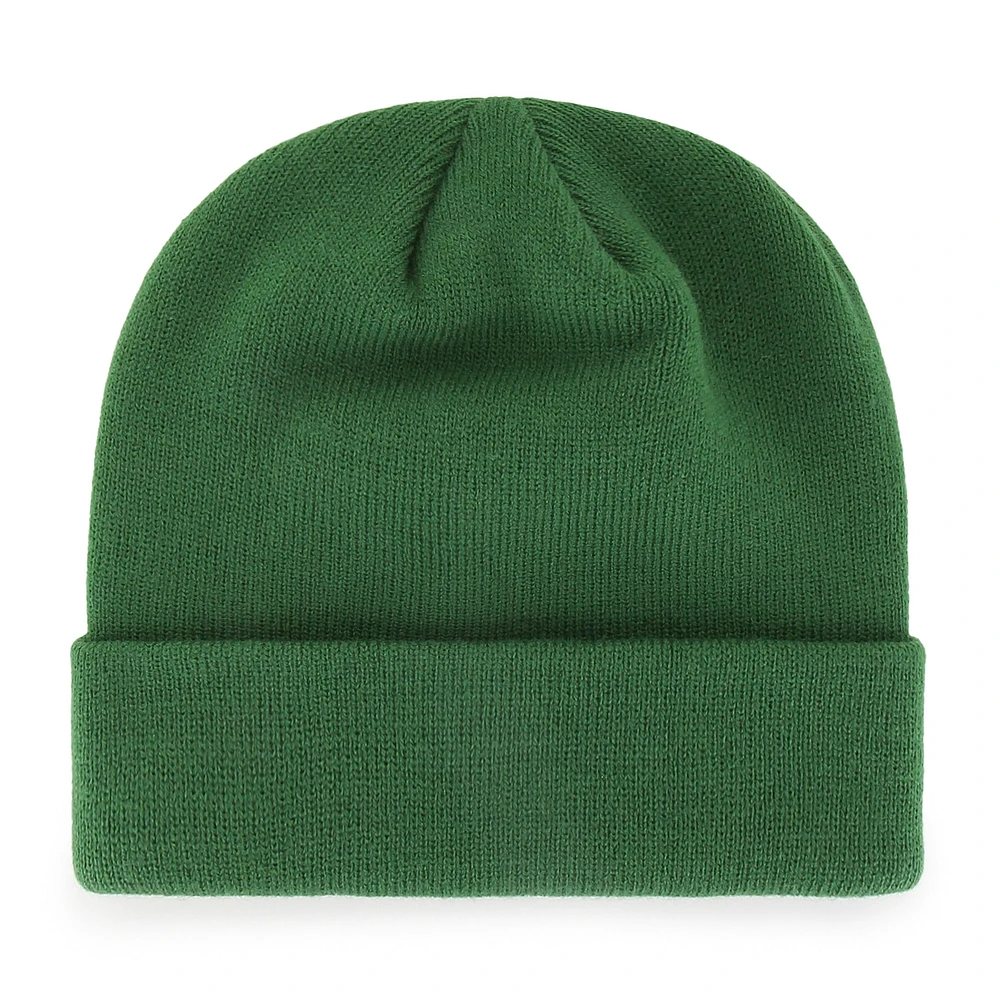 Bonnet en tricot à revers pour homme, modèle 47, vert, New York Jets