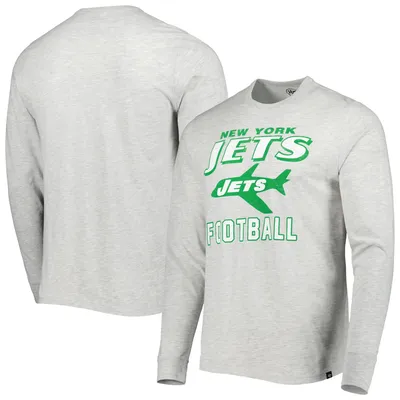 Men's Starter Gray New York Jets Halftime Long Sleeve T-Shirt