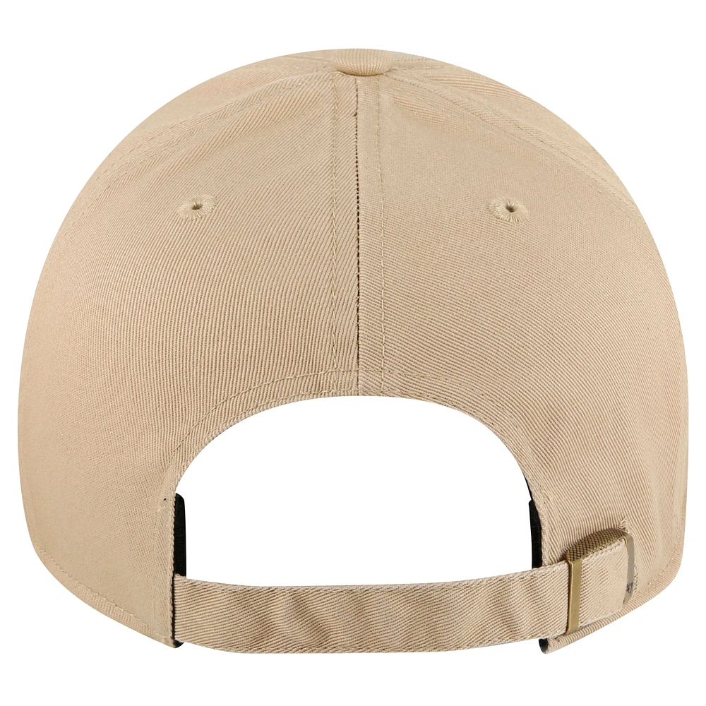 Men's '47 Khaki New York Jets Powell MVP Adjustable Hat