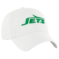 Men's '47 White New York Jets Classic Franchise Legacy Fitted Hat