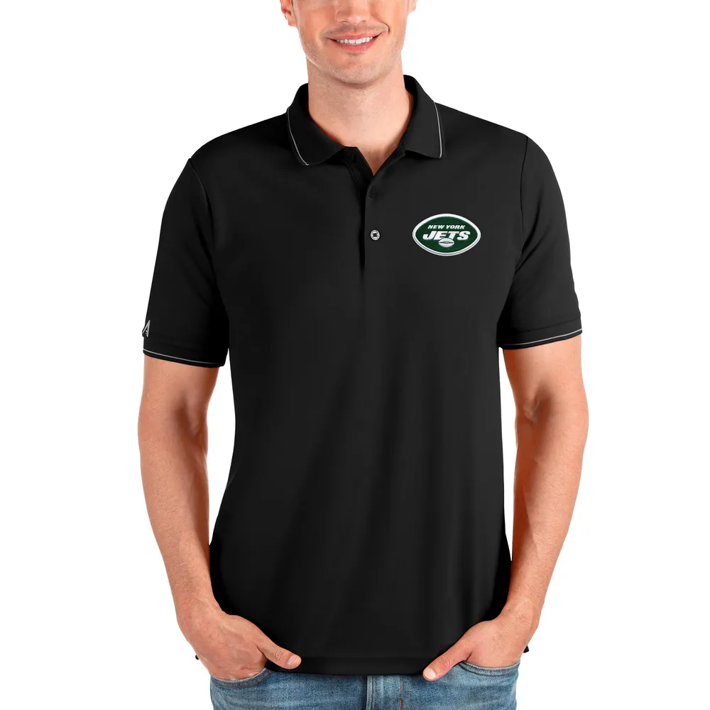 Lids New York Jets Vineyard Vines Winstead Stripe Polo - Black