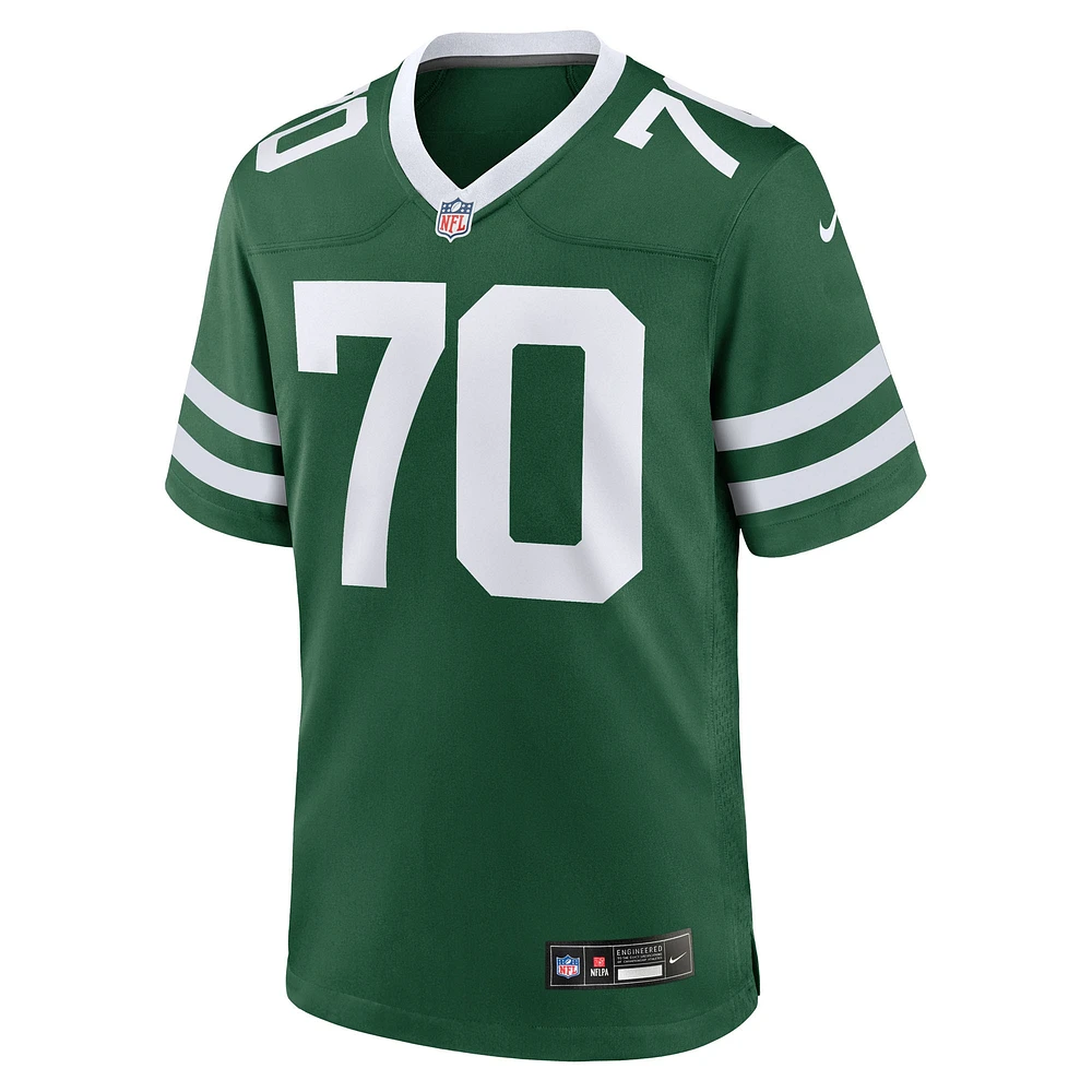 Men's Armand Membou Nike Legacy  New York Jets 2025 NFL Draft First Round Pick Game Jersey