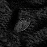 Men's Charles Tyrwhitt Black New York Jets Merino Full-Zip Sweater