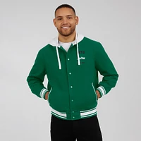 Men's Darius Rucker Collection by Fanatics Green New York Jets Full-Snap Hoodie Jacket