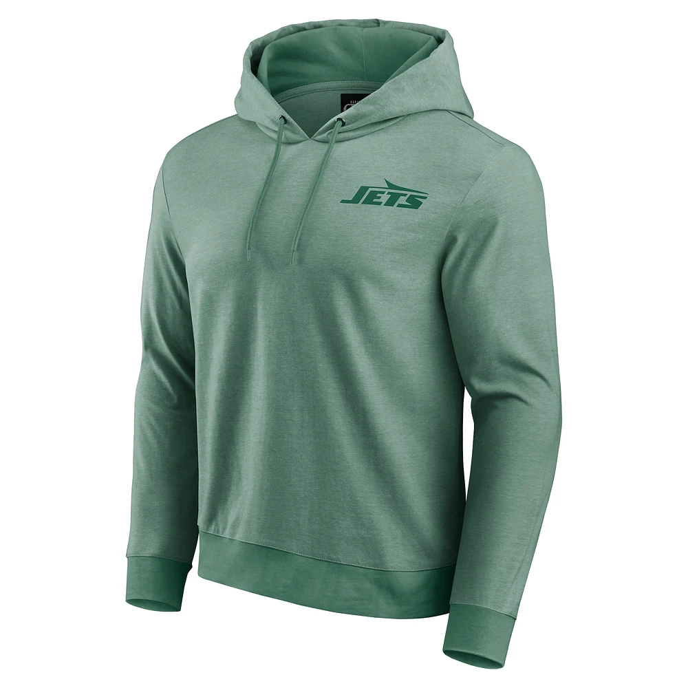 Sweat à capuche en tricot ton sur vert New York Jets de la collection Darius Rucker pour hommes par Fanatics