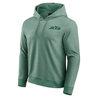 Men's Darius Rucker Collection by Fanatics Green New York Jets Tonal Knit Pullover Hoodie