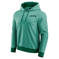 Men's Darius Rucker Collection by Fanatics Green New York Jets Tonal Knit Pullover Hoodie