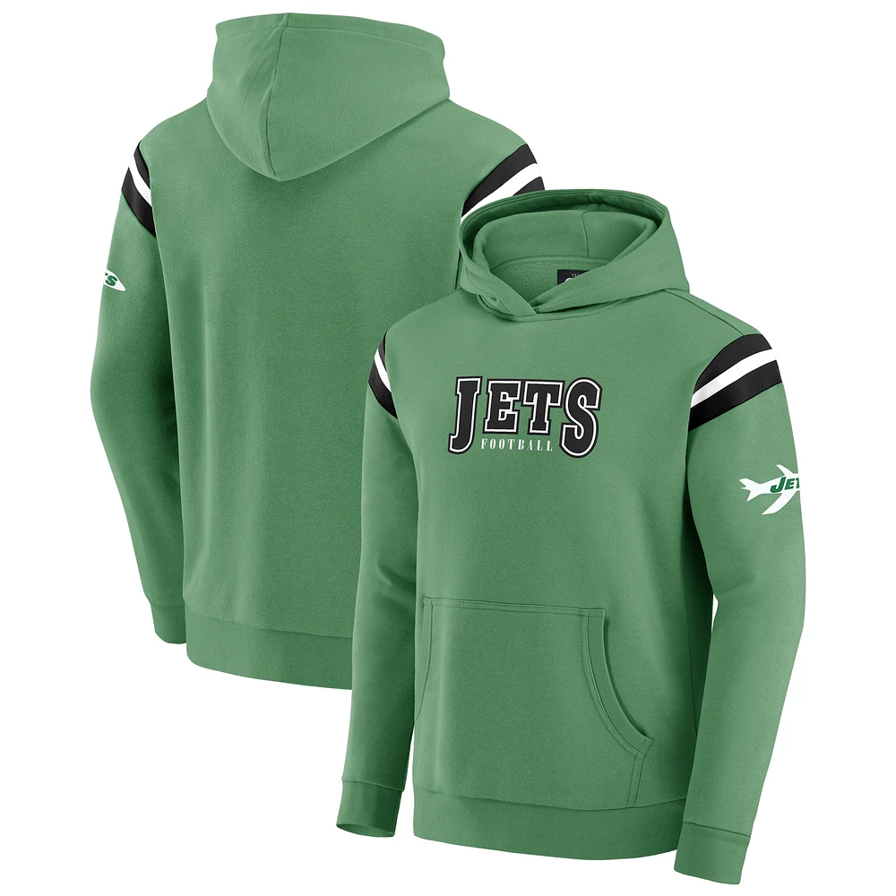 Sweat à capuche de football NFL Kelly Green New York Jets pour homme la collection Darius Rucker par Fanatics