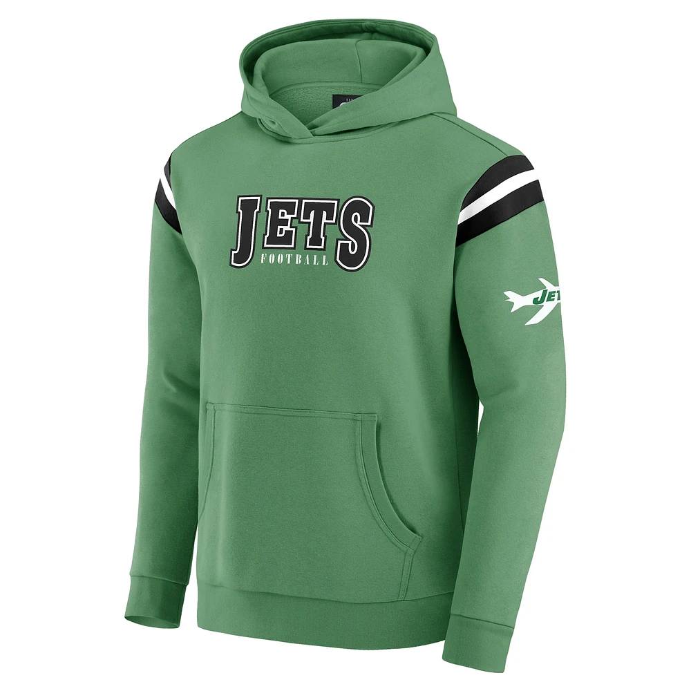 Sweat à capuche de football NFL Kelly Green New York Jets pour homme la collection Darius Rucker par Fanatics