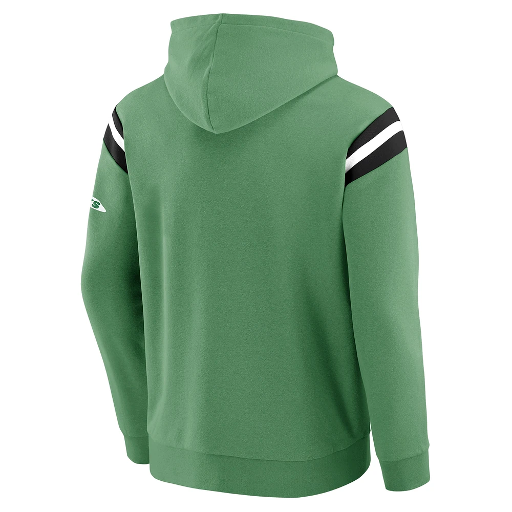 Men's Darius Rucker Collection by Fanatics Kelly Green New York Jets NFL Football Pullover Hoodie