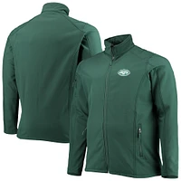 Men's Dunbrooke Green New York Jets Big & Tall Sonoma Softshell Full-Zip Jacket