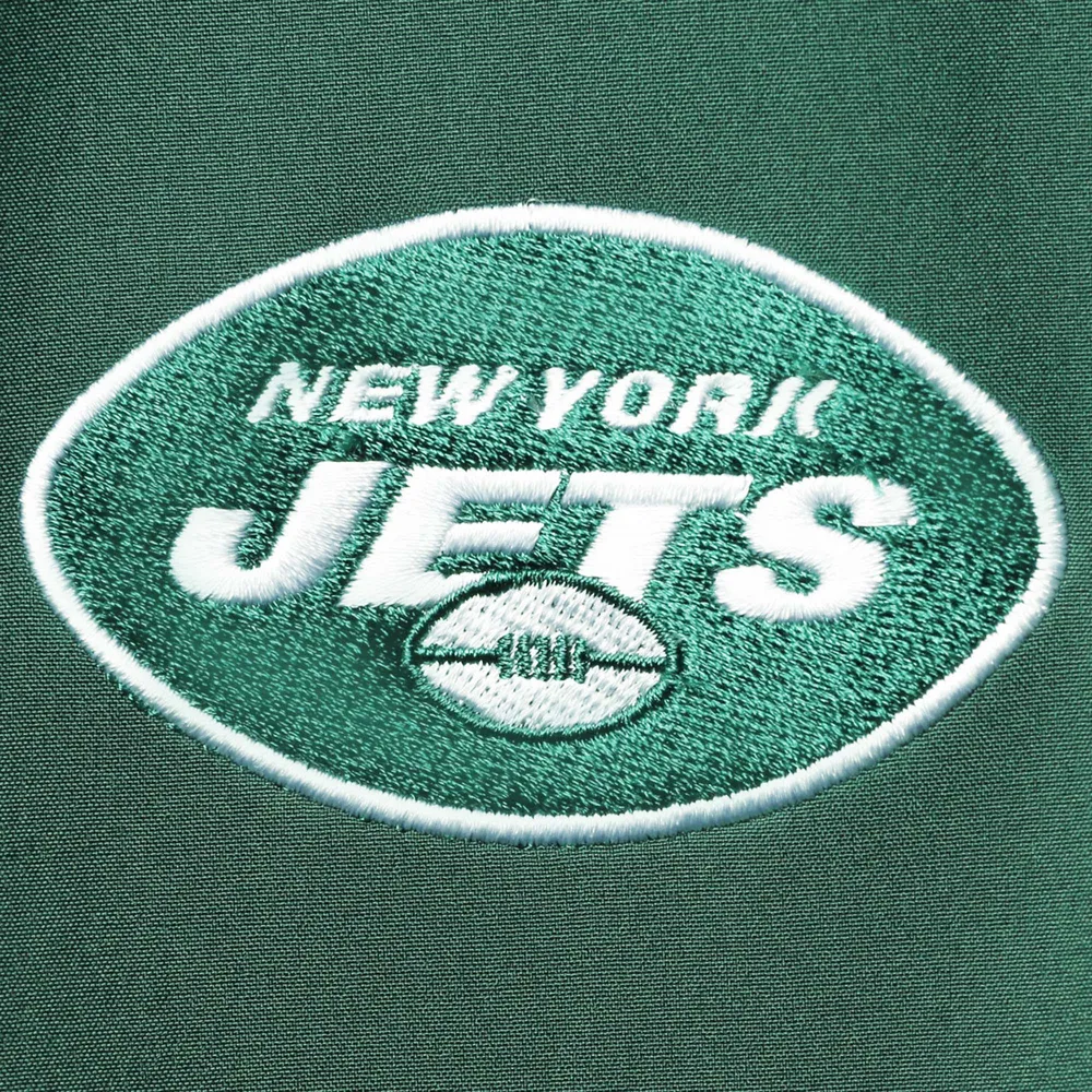 Blouson à fermeture éclair intégrale Dunbrooke Green New York Jets pour hommes Tailles Big & Tall Sonoma