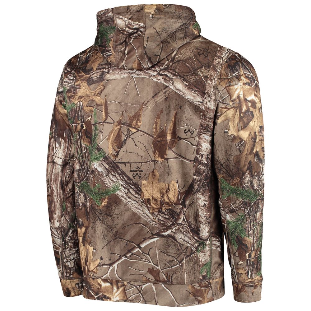 Men's Dunbrooke Realtree Camo New York Jets Circle Champion Tech Fleece Pullover Hoodie