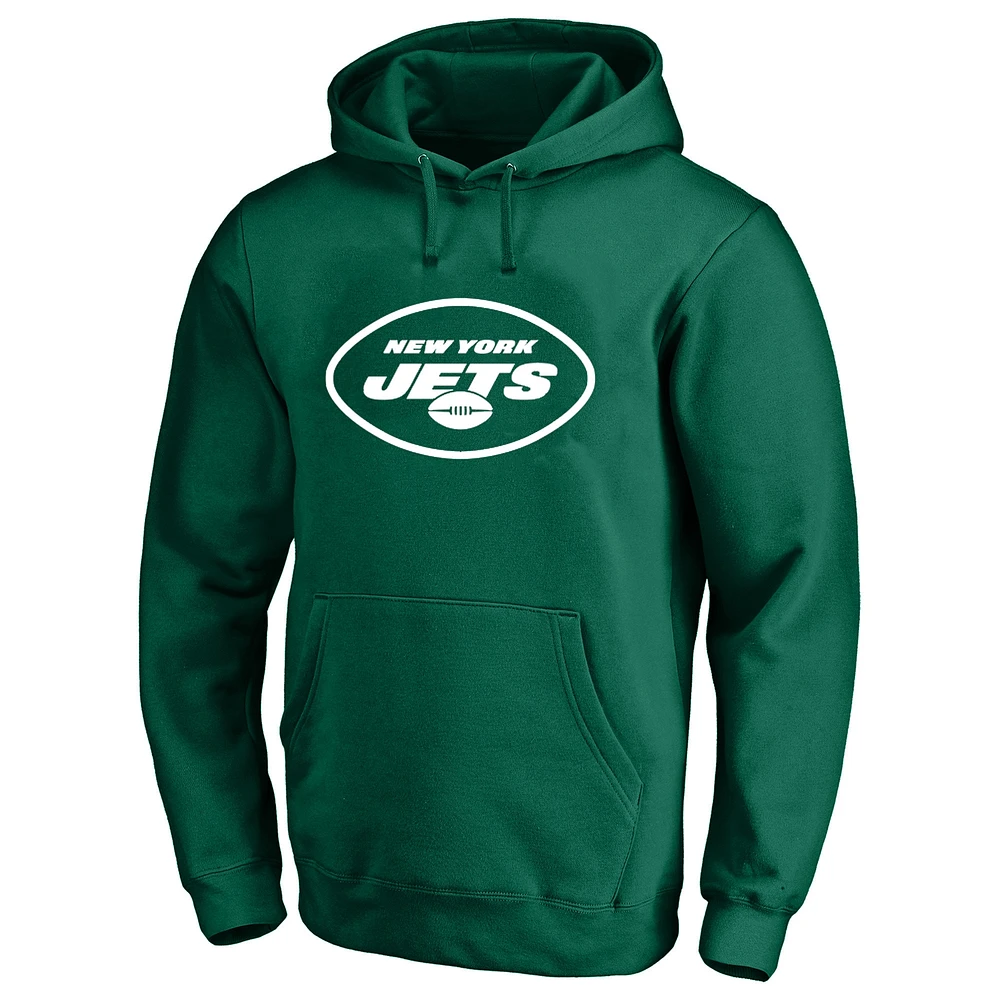 Men's Fanatics Aaron Rodgers Green New York Jets Big & Tall Fleece Name Number Pullover Hoodie