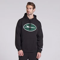 Sweat à capuche en polaire noir New York Jets Legacy pour homme Fanatics