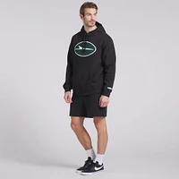 Sweat à capuche en polaire noir New York Jets Legacy pour homme Fanatics