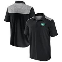 Polo Fanatics noir pour homme New York Jets Long Shot