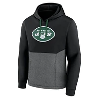 Men's Fanatics Black New York Jets Winter Camp Pullover Hoodie