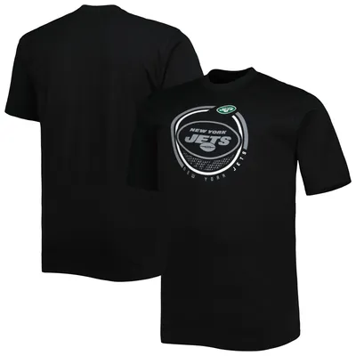 Men's New York Mets Francisco Lindor Fanatics Branded Black Big & Tall Logo  T-Shirt