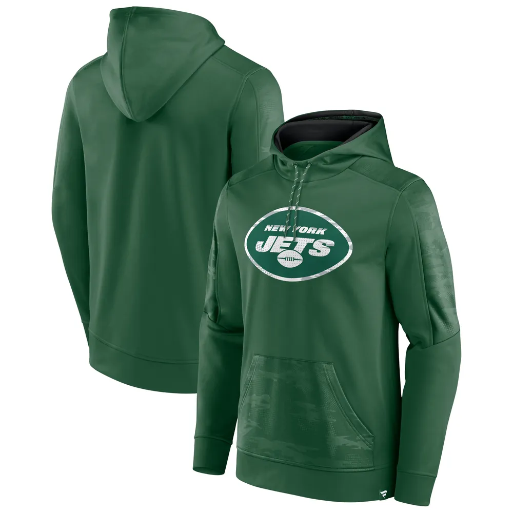 Lids New York Jets Fanatics Branded On The Ball Pullover Hoodie - Green