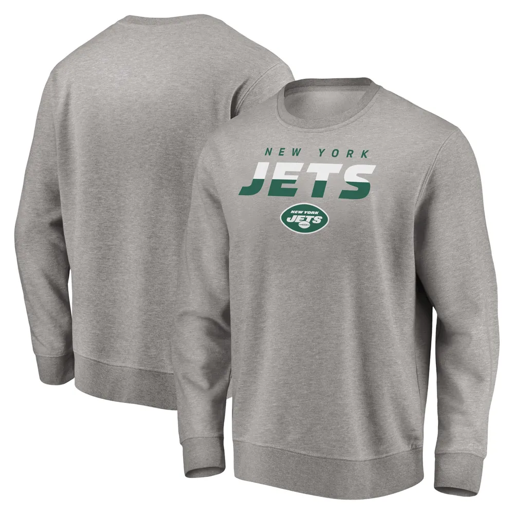 Lids New York Jets Fanatics Branded Block Party Pullover Sweatshirt -  Heathered Gray