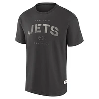 Men's Fanatics Charcoal New York Jets Elements Weathered Tonal Future Ground T-Shirt