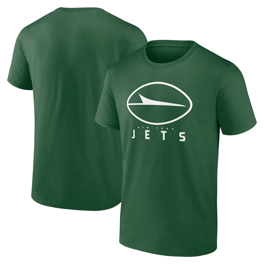 T-shirt coordonné vert fanatiques New York Jets Big & Tall pour hommes